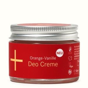 Desodorant en crema taronja i vainilla